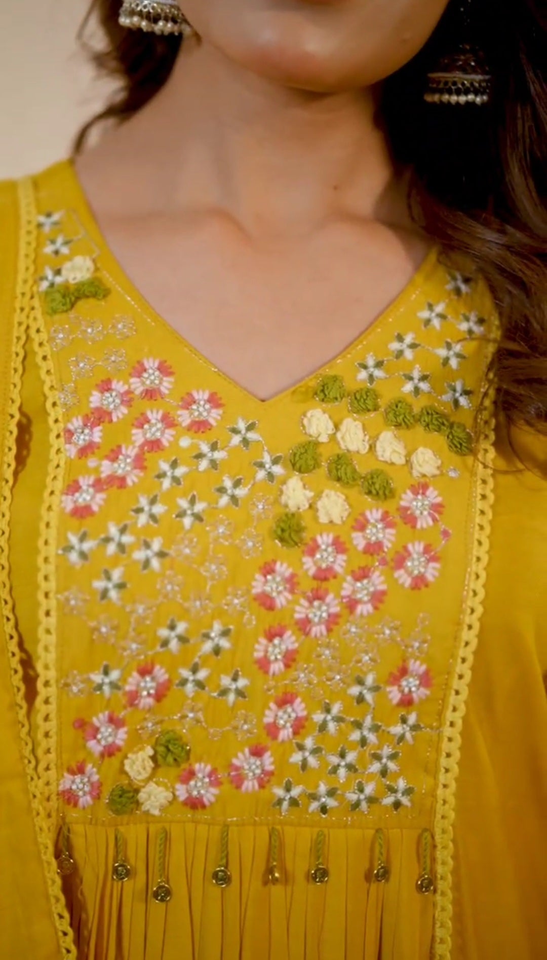 Olive Green Embroidered Kurta Set with Dupatta – Chic Festive Elegance